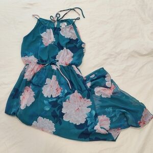 Sweet Storm Floral Maxi Dress
